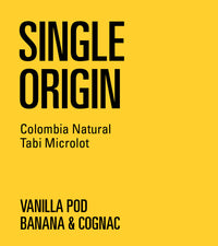 Colombia Natural Tabi Microlot - Filter Roast