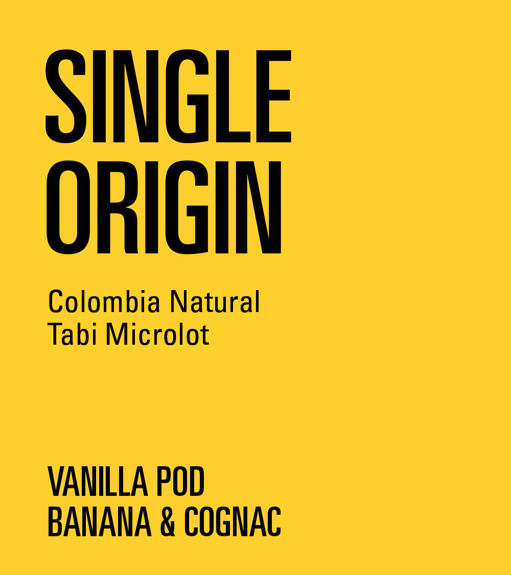 Colombia Natural Tabi Microlot - Filter Roast